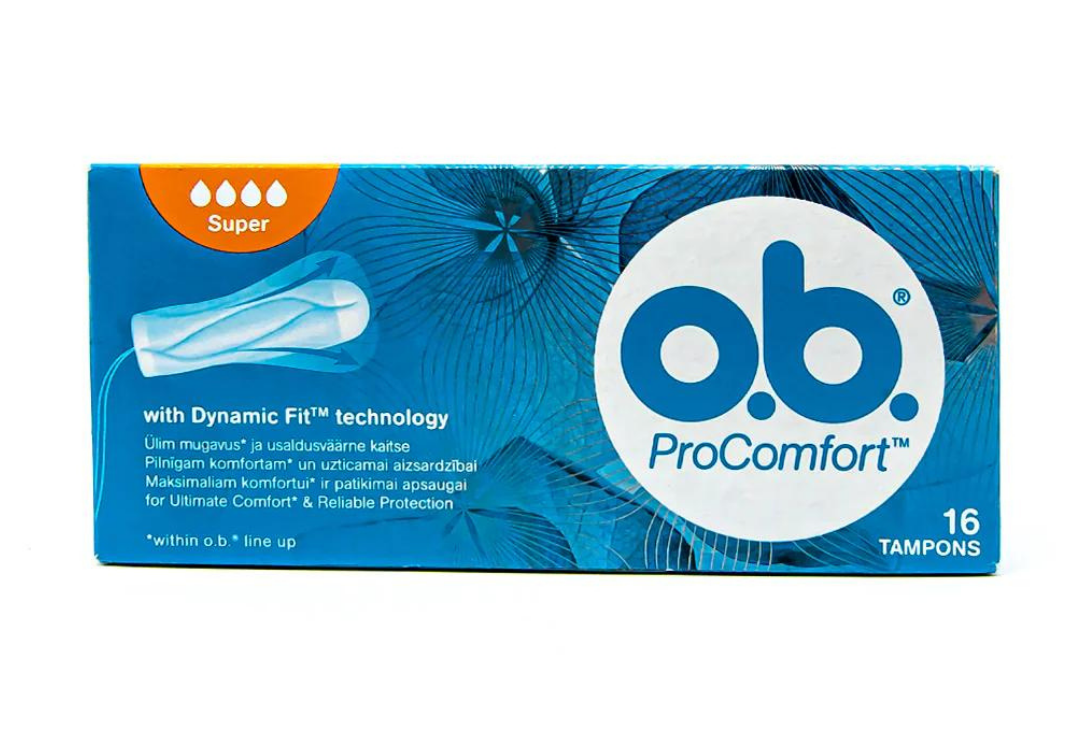 OB Tampons Flexia ProComfort Night Normal 16 Pcs